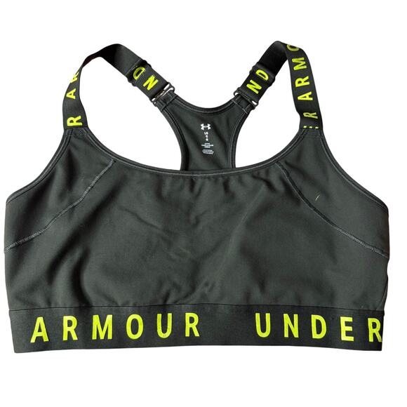 Under Armour Activewear Set Olive Green Size L Sports Bra & Pants - Picture 2 of 9